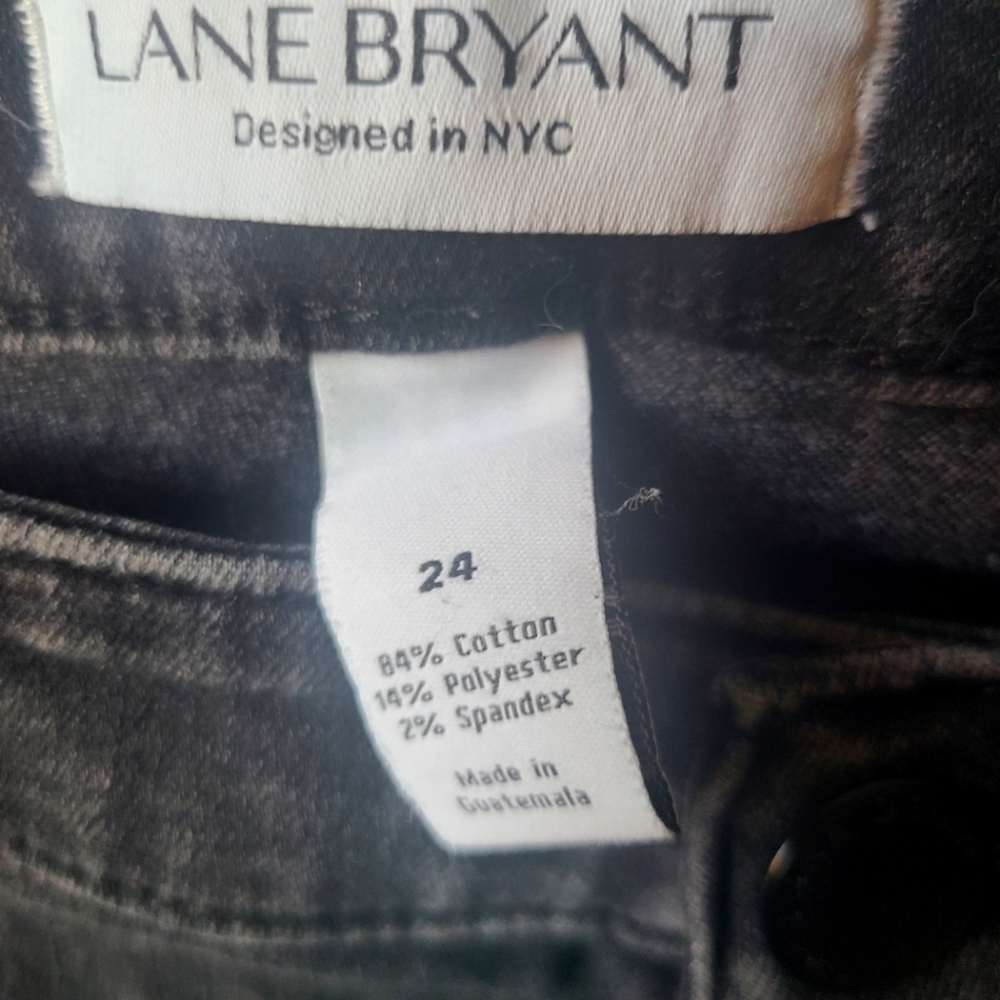 Lane bryant capri jeans